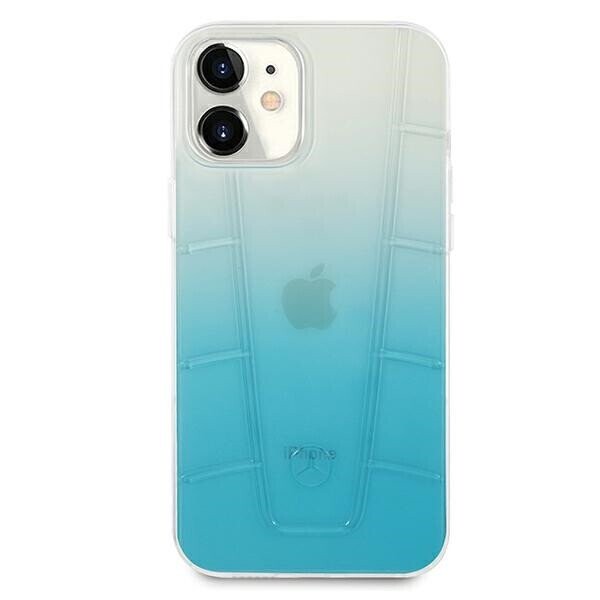Mercedes MEHCP12SCLGBL iPhone 12 mini 5,4" niebieski|blue hardcase Transparent Line (Фото 3)