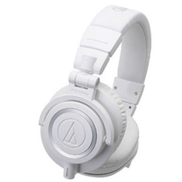 Audio Technica Headphones ATH-M50XWH 3.5mm (1/8 inch), Headband/On-Ear, White (Attēls 9)