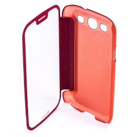 Telone Smart View&Touch sāniski atverams maks Apple iPhone 6 Plus 5.5inch Sarkans (Attēls 2)