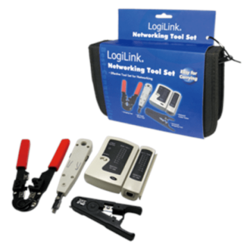 Logilink Networking Tool Set with Bag, 4 parts (Фото 4)