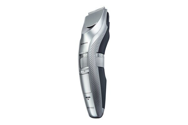 Panasonic Hair clipper ER-GC71-S503 Operating time (max) 40 min, Number of length steps 38, Step precise 0.5 mm, Built-in rechargeable battery, Silver, Cordless or corded (Attēls 1)