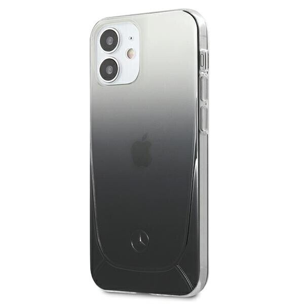 Mercedes MEHCP12SARGBK iPhone 12 mini 5,4" czarny|black hardcase Transparent Line (Фото 2)