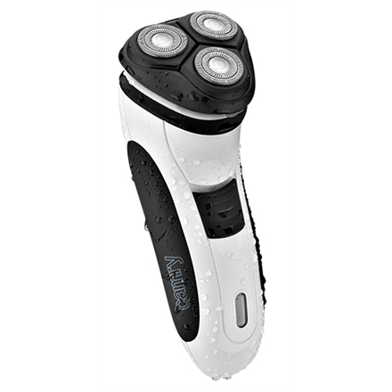 Shaver Camry CR 2915 Charging time 8 h, Battery-operated, Number of shaver heads/blades 3, White/Black (Фото 1)
