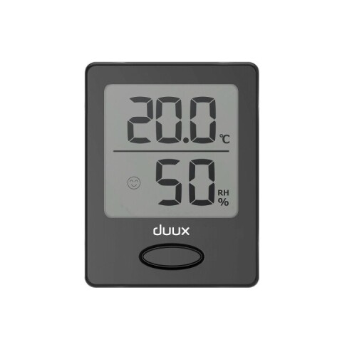 Duux Sense Hygrometer + Thermometer, Black, LCD display (Attēls 2)