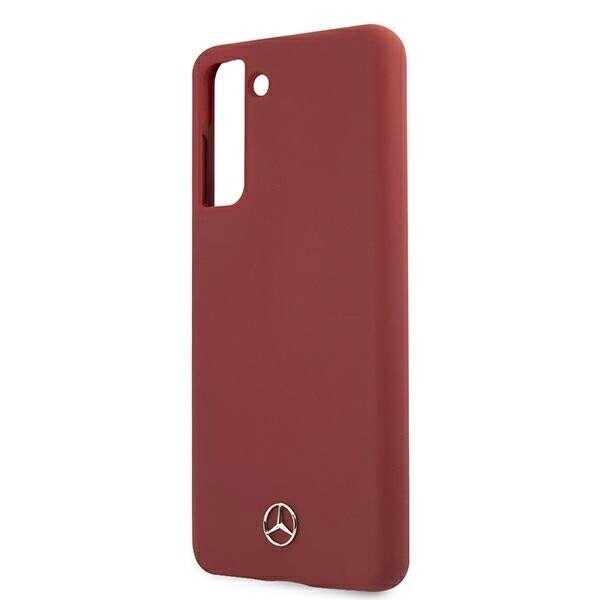 Mercedes MEHCS21SSILRE S21 G991 czerwony|red hardcase Silicone Line (Фото 6)