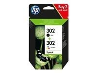HP 302 Ink Cartridge Combo 2-Pck BLISTER (Attēls 1)