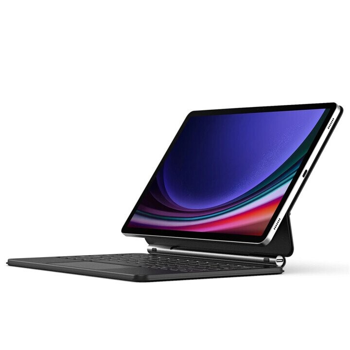 Dux Ducis Keyboard (MK Series) Case with Bluetooth Keyboard for Samsung Galaxy Tab S9 | S8 | S7 - Black (Фото 2)