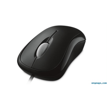 Microsoft 	4YH-00007 Basic Optical Mouse for Business 1.83 m, Black, USB (Фото 5)