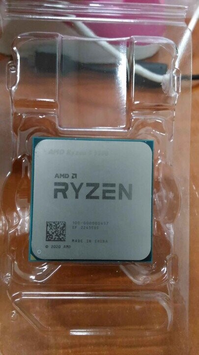 AMD Ryzen 5 5500 | 3.6 GHz | AM4 | Processor threads 12 | AMD | Processor cores 6 (Attēls 1)