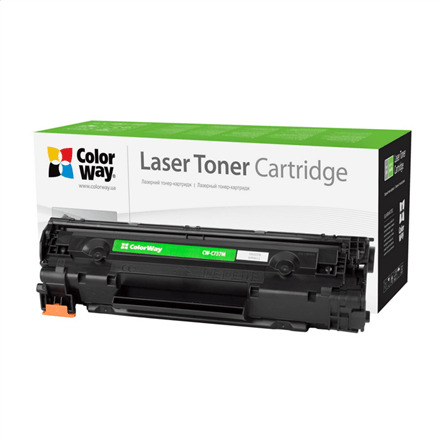 ColorWay Econom Toner Cartridge, Black, Canon 737, HP CF283X (Фото 1)