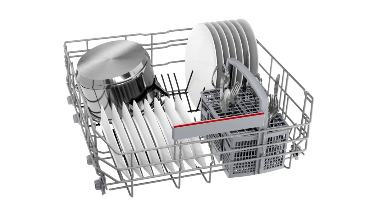 Bosch Serie 6 Dishwasher SMV6ZAX00E Built-in, Width 60 cm, Number of place settings 13, Number of programs 6,  A +++, AquaStop function, White (Attēls 5)