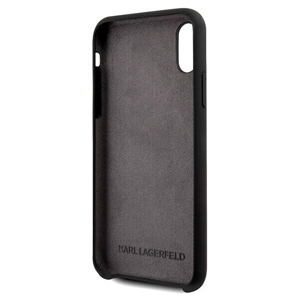 Karl Lagerfeld KLHCPXBHWHBK iPhone X|XS hardcase czarny|black Glossy Bauhaus (Фото 7)
