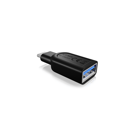 Raidsonic ICY BOX Adapter for USB 3.0 Type-C plug to USB 3.0 Type-A interface Black (Attēls 3)