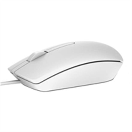 Dell Optical Mouse MS116 wired, White (Attēls 1)