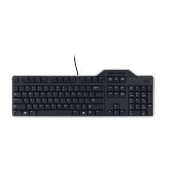 Dell KB813 Smartcard keyboard, Black, Wired, USB (Attēls 4)