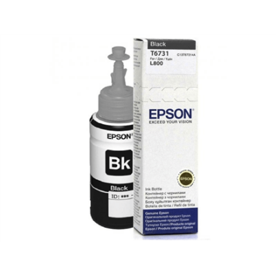 Epson T6731 Ink bottle 70ml Ink Cartridge, Black (Attēls 1)