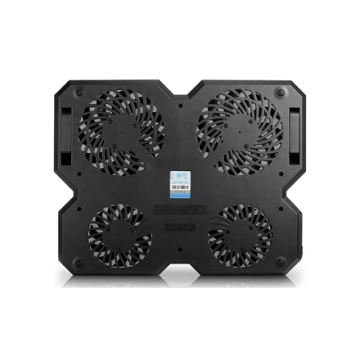 deepcool Multicore x6 Notebook cooler up to 15.6" 	900g g, 380X295X24mm mm, Black (Attēls 10)