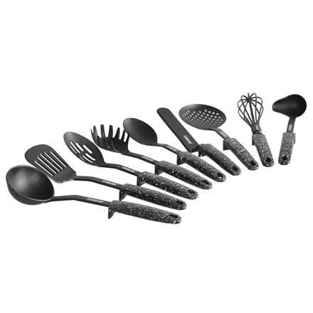 Stoneline Kitchen utensil set, Material nylon, handles made of PP, 9 pc(s), Dishwasher proof, black (Attēls 2)