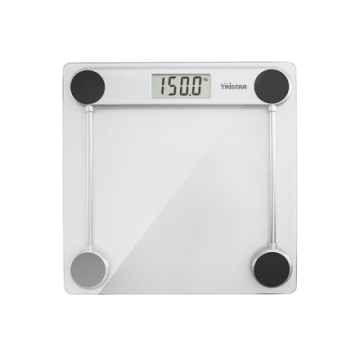 Tristar Bathroom scale WG-2421 Maximum weight (capacity) 150 kg, Accuracy 100 g, White (Attēls 1)