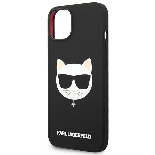 Karl Lagerfeld KLHMP14MSLCHBK iPhone 14 Plus 6,7" hardcase czarny|black Silicone Choupette Head Magsafe (Фото 6)