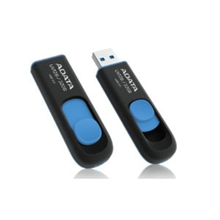 ADATA UV128 32 GB, USB 3.0, Black/Blue (Фото 3)