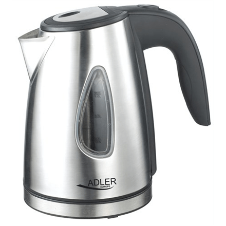 Adler Kettle AD 1203 Standard, Stainless steel, Stainless steel, 1630 W, 1 L, 360° rotational base (Фото 1)
