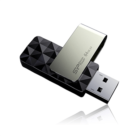 Silicon Power Blaze B30 16 GB, USB 3.0, Black (Фото 2)