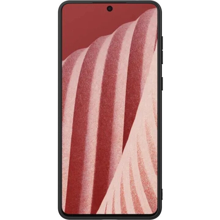 Nillkin Textured Case durable reinforced case with gel frame and nylon back for Samsung Galaxy A73 black (Attēls 11)