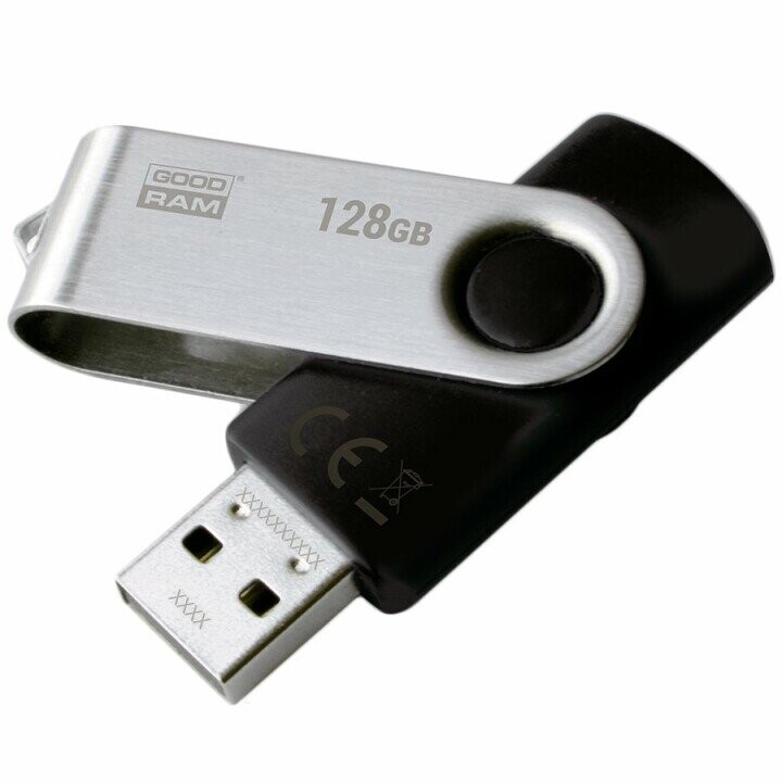 GOODRAM 128GB UTS2 BLACK USB 2.0 (Attēls 1)