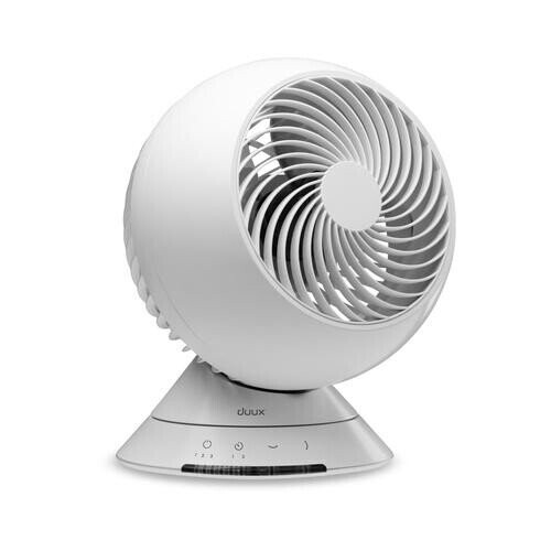 Duux DXCF08 Table Fan, Number of speeds 3, 23 W, Oscillation, Diameter 26 cm, White (Фото 2)
