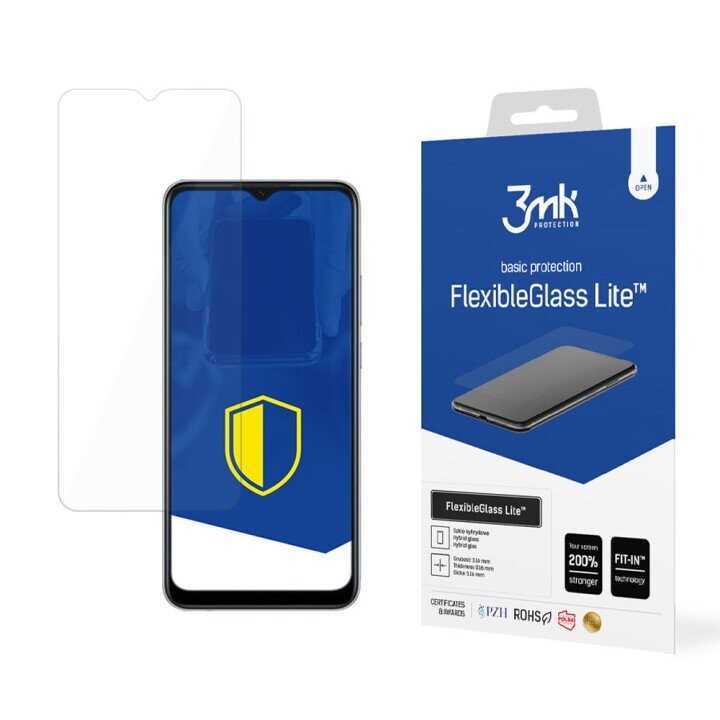 Oppo A16e - 3mk FlexibleGlass Lite™ screen protector (Attēls 1)