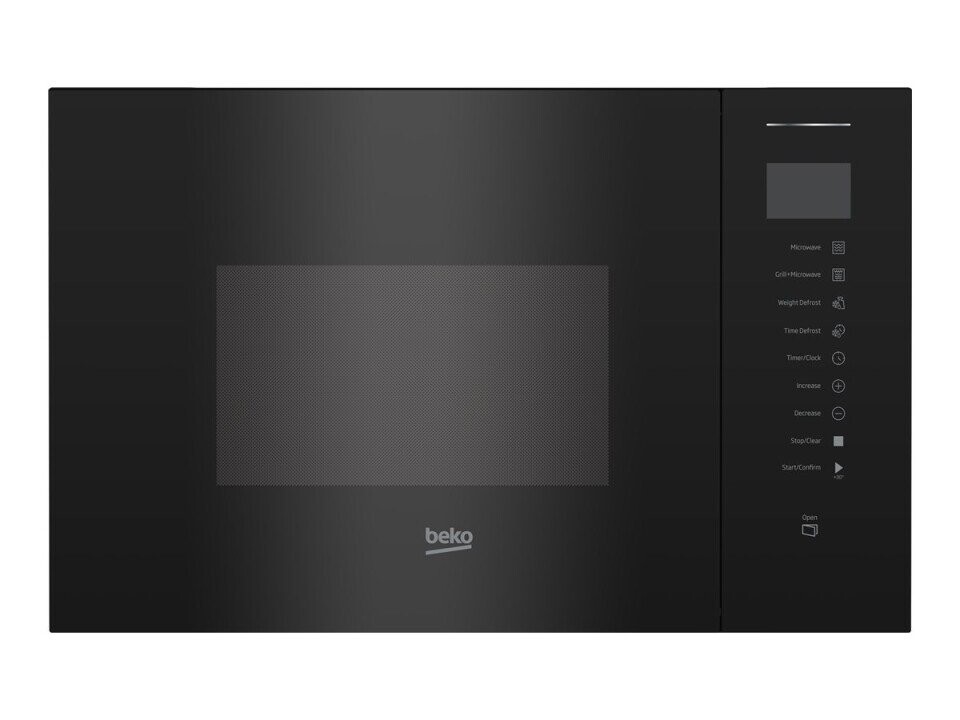 Beko BMGB25353B Microwave oven with Grill, Built-in, Capacity 25 L, Microwave Power 900 W, Touch display, Black (Фото 1)