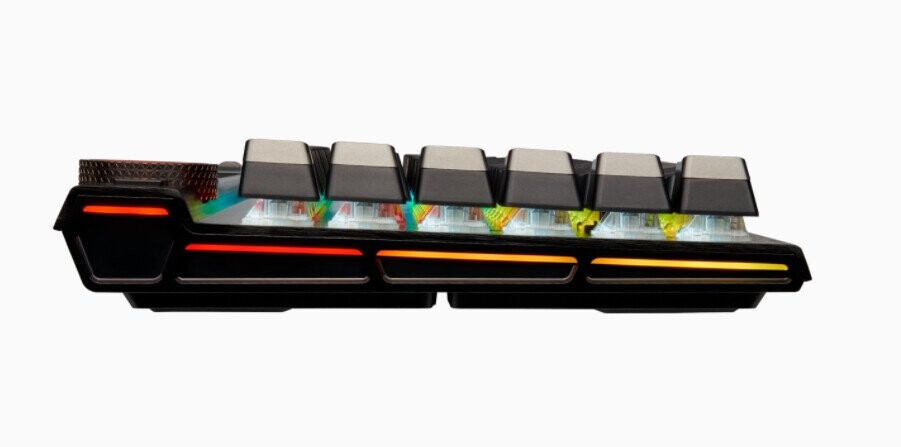 CORSAIR K100 RGB Mechanical Gaming Keyboard, OPX Switch, NA Layout, Wired, Black (Фото 7)