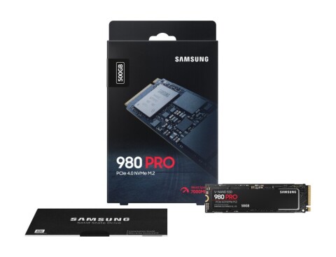 Samsung 980 PRO M.2 500 GB PCI Express 4.0 V-NAND MLC NVMe (Attēls 11)