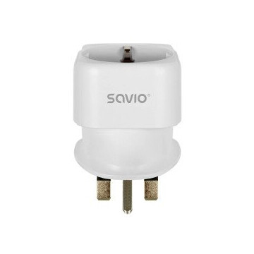 Strāvas adapteris SAVIO Travel adapter EU