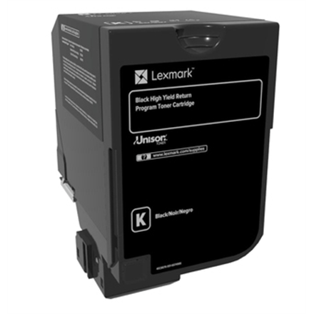 Lexmark 25K Black Return Program Toner Cartridge (CX725) Lexmark (Attēls 1)