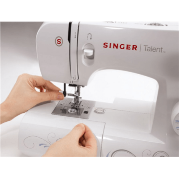 Sewing machine Singer SMC 3323 White, Number of stitches 23, Automatic threading (Attēls 3)