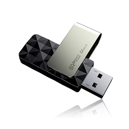 Silicon Power Blaze B30 8 GB, USB 3.0, Silver (Attēls 2)