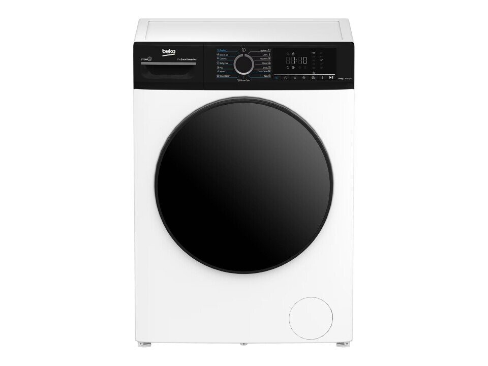 Beko BMM5DFO5741WPB Washing machine with Dryer, Free standing, Front loading, Washing 7 kg, Drying 5 kg, White (Фото 1)