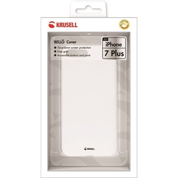 Krusell iPhone 7|8 Plus BelloCover biały white 60738 (Фото 3)