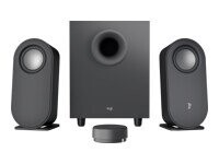 LOGITECH Z407 Bluetooth computer speakers with subwoofer and wireless control - GRAPHITE - BT - EMEA (Attēls 1)