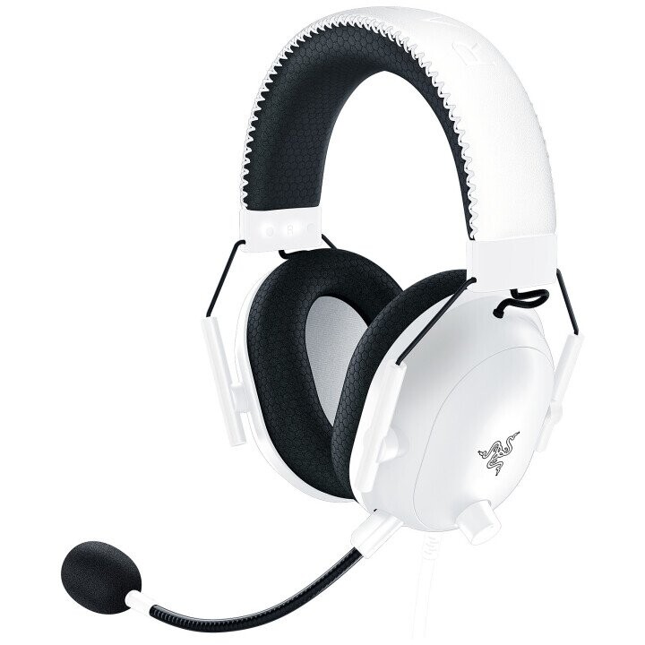 Razer BlackShark V2 Pro Headset, On-Ear, Wireless, Microphone, White (Attēls 1)