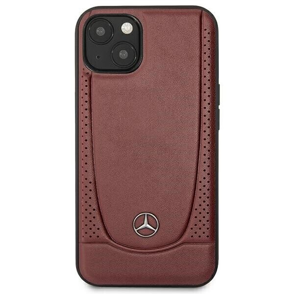 Mercedes MEHCP14SARMRE iPhone 14 6,1" czerwony|red hardcase Leather Urban Bengale (Attēls 3)