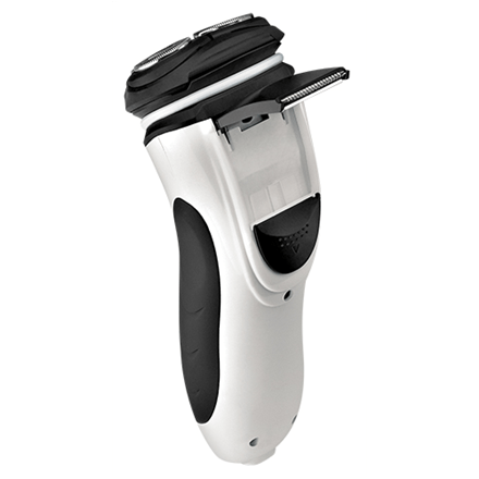 Shaver Camry CR 2915 Charging time 8 h, Battery-operated, Number of shaver heads/blades 3, White/Black (Фото 2)