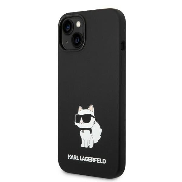 Karl Lagerfeld KLHMP14MSNCHBCK iPhone 14 Plus 6,7" hardcase czarny|black Silicone Choupette MagSafe (Attēls 2)