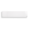 Mill Glass MB800L DN Panel Heater, 800  W, Suitable for rooms up to 14 m², Number of fins Inapplicable, White (Фото 1)