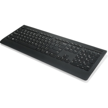 Lenovo 4X30H56874 Keyboard, Wireless, Keyboard layout US Euro, EN, Numeric keypad, 700 g, Black, Wireless connection (Attēls 1)