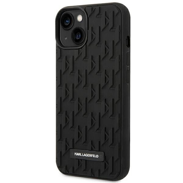 Karl Lagerfeld KLHCP14SRUPKLPK iPhone 14 6,1" hardcase czarny|black 3D Monogram (Фото 2)