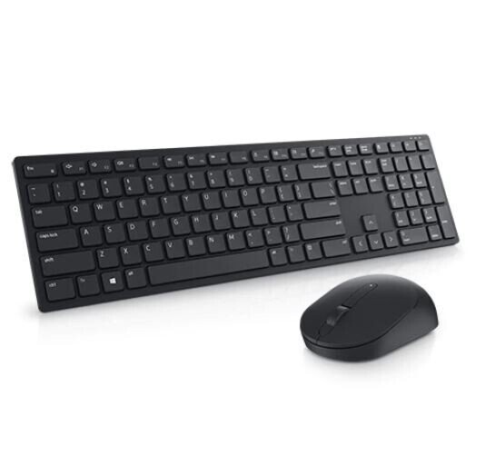 Dell Pro Keyboard and Mouse (RTL BOX)  KM5221W Wireless, Wireless (2.4 GHz), Batteries included, US/LT International (QWERTY), Black (Фото 3)