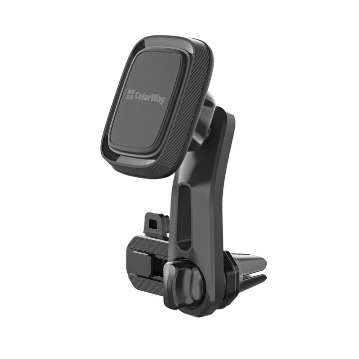ColorWay Magnetic Car Holder For Smartphone  Air Vent-3 Gray, Adjustable, 360 ° (Attēls 3)